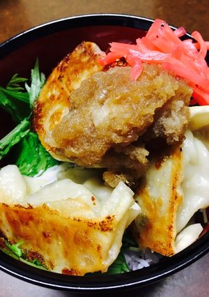 餃子丼-レシピのメイン写真