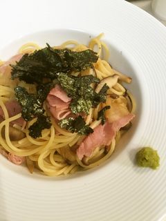 麺つゆで簡単美味しい和風パスタ-レシピのメイン写真