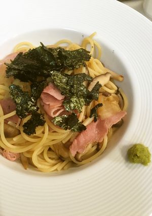 麺つゆで簡単美味しい和風パスタ-レシピのメイン写真
