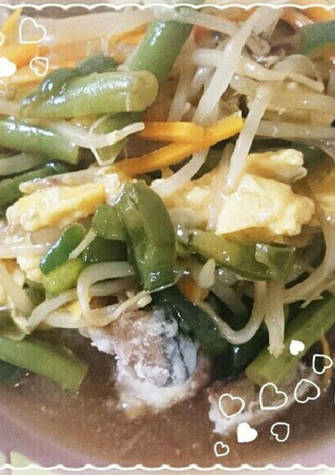 鯖のほっこり野菜甘酢餡かけ-レシピのメイン写真