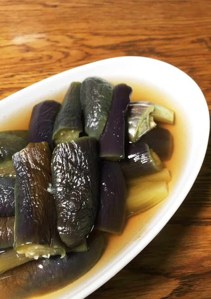 冷ましてうまい長ナスの煮浸し-レシピのメイン写真
