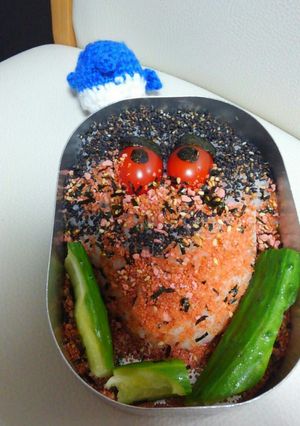 赤目のキョロちゃんキャラベンとう-レシピのメイン写真