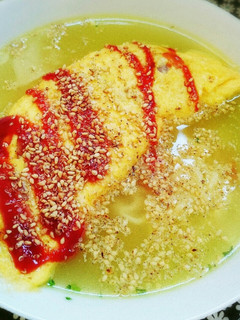 オムレツのせて大満足!塩ラーメン☆-レシピのメイン写真