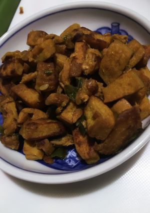 高野豆腐とツナのカレー風味-レシピのメイン写真