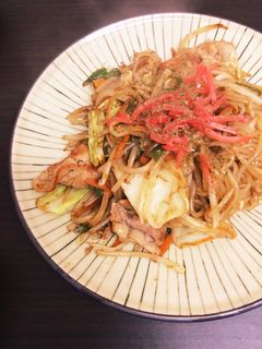 ヘルシー&ダイエット!白滝焼きそば-レシピのメイン写真