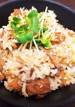 マグロ缶詰の炊き込みご飯 簡単美味しい！-レシピのメイン写真