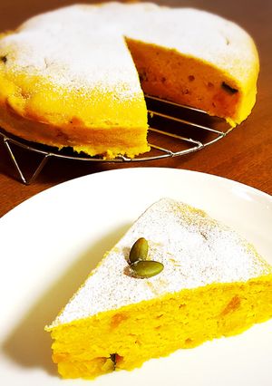 しっとり☆かぼちゃケーキ-レシピのメイン写真