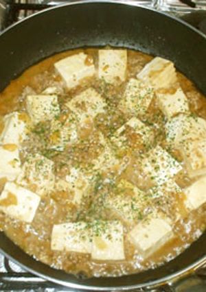 マーボー豆腐♪簡単!辛くない味噌子供好き-レシピのメイン写真