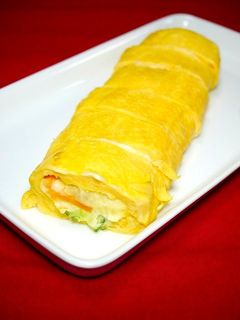 初めてでも簡単♪ポテサラの出汁巻き卵-レシピのメイン写真