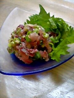 鯵シリーズⅠ あじのたたき-レシピのメイン写真