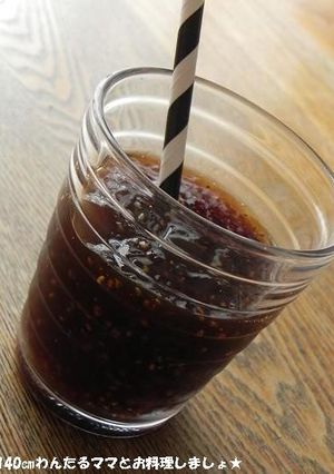 チアシードで満腹★コーヒーゼリードリンク-レシピのメイン写真