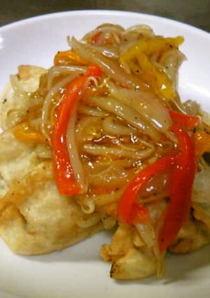揚げ餃子の野菜餡かけ-レシピのメイン写真