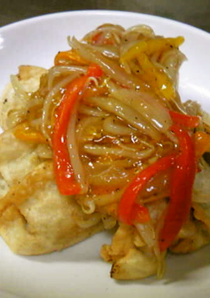 揚げ餃子の野菜餡かけ-レシピのメイン写真