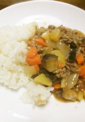 野菜たっぷりドライカレー-レシピのメイン写真