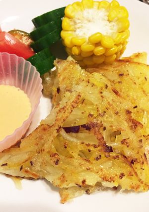 朝ごはんに!おいもガレット♫-レシピのメイン写真