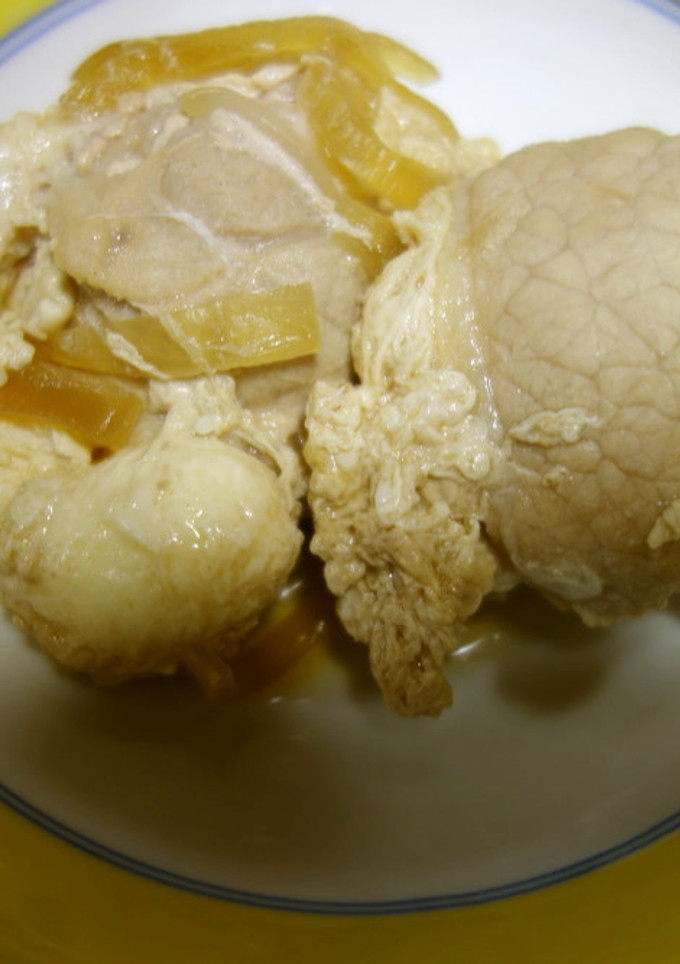 冷凍卵の肉巻煮-レシピのメイン写真