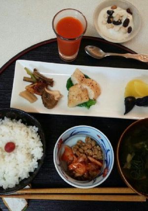 長皿朝食（血管ダイエット食822）-レシピのメイン写真