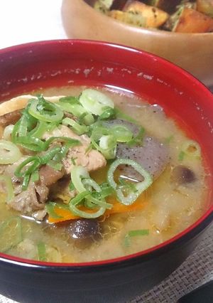 具だくさん♪♪簡単な豚汁-レシピのメイン写真