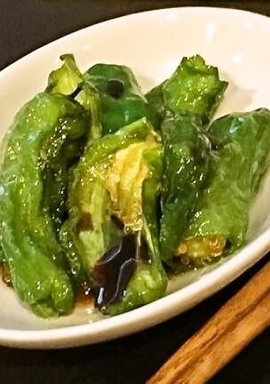 超簡単！しし唐の素揚げ浸し　材料は2つ-レシピのメイン写真