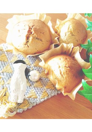 混ぜて焼くだけHM簡単カップケーキ♡-レシピのメイン写真