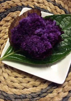 紫陽花　（紫芋）-レシピのメイン写真