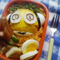 キャラ弁　◎クルル曹長◎完成であります！-レシピのメイン写真