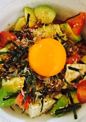 ダイエットに!簡単!アボカド豆腐サラダ-レシピのメイン写真