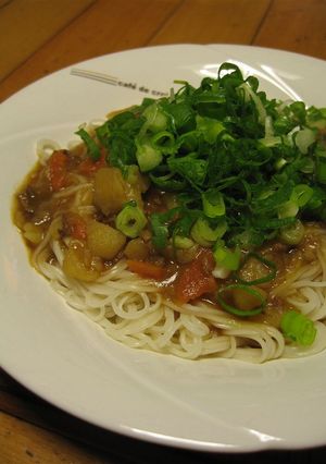 カレー素麺-レシピのメイン写真