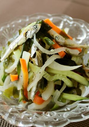 レンジでヘルシー!切干大根と小魚のマリネ-レシピのメイン写真