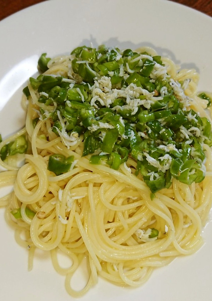 ししとうとレモンの冷製パスタ-レシピのメイン写真