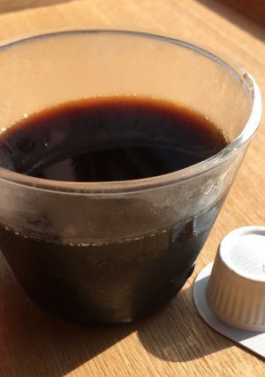 コーヒーボトルで作るコーヒーゼリー＊-レシピのメイン写真
