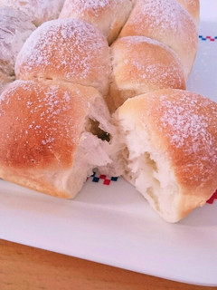もちもちふわふわ☆チーズちぎりパン-レシピのメイン写真