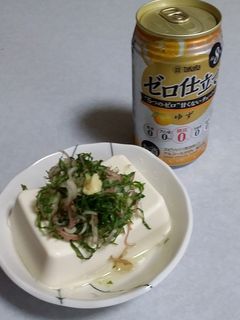 簡単!薬味冷奴-レシピのメイン写真