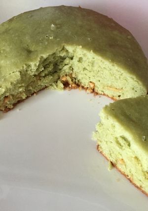 混ぜるだけ！簡単青汁ホワイトチョコケーキ-レシピのメイン写真