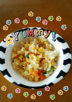 離乳食後期~ベビーチャーハン❤-レシピのメイン写真