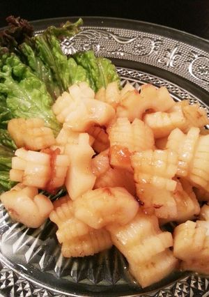 簡単！酒のあてに！いかのバター醤油-レシピのメイン写真