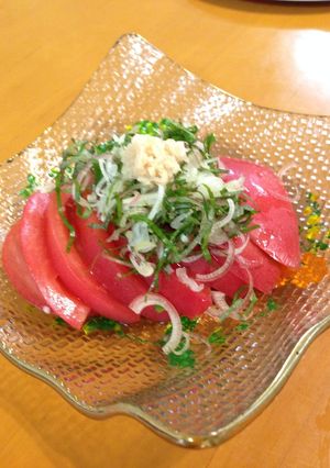 夏に食べたい！トマトの薬味のっけ-レシピのメイン写真