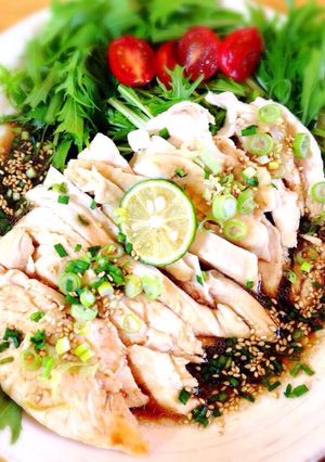 ピリ辛四川料理！よだれ鶏(口水鶏)-レシピのメイン写真