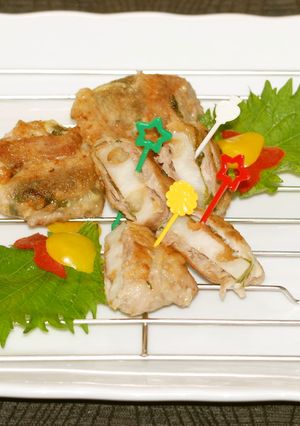 レンコンと梅の肉巻きマヨ照り焼-レシピのメイン写真
