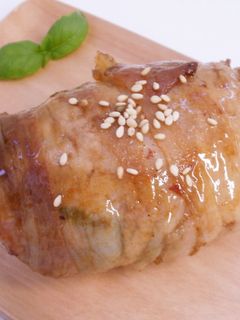 旅行の友de肉巻きおむすび-レシピのメイン写真