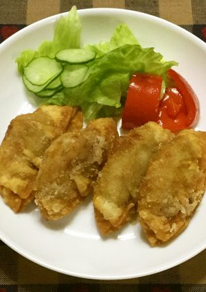 簡単☆カレー風味揚げ餃子-レシピのメイン写真