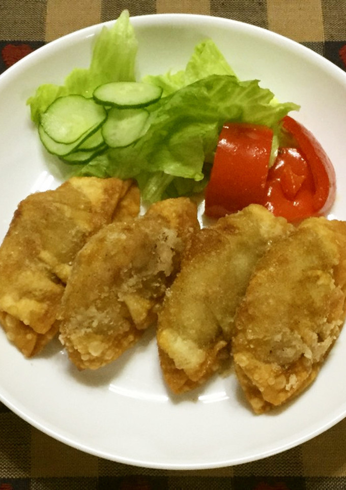 簡単☆カレー風味揚げ餃子-レシピのメイン写真