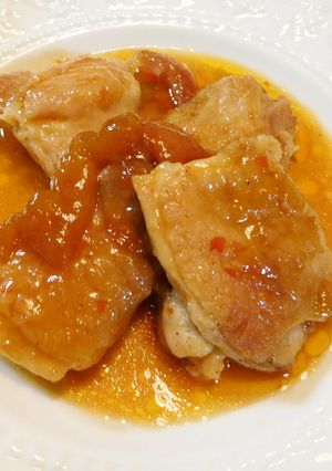 簡単♪鶏の杏ジャムソース焼き✨-レシピのメイン写真