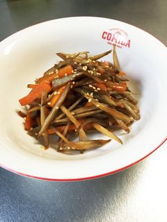 ピリ辛きんぴらごぼう-レシピのメイン写真