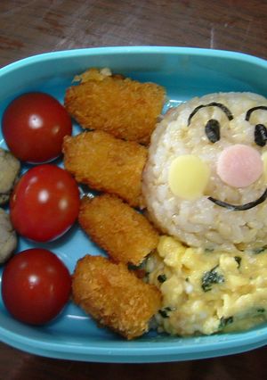 アンパンマン弁当-レシピのメイン写真