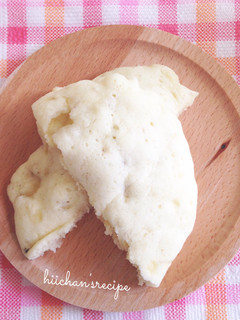 簡単ふわふわバナナ蒸しパン☆離乳食後期〜-レシピのメイン写真
