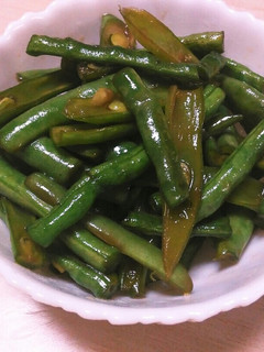 インゲン(斗六)きんぴら-レシピのメイン写真