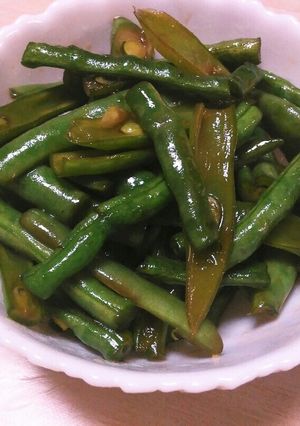 インゲン(斗六)きんぴら-レシピのメイン写真