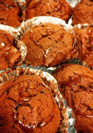 【超簡単☆】おかずカップのチョコケーキ-レシピのメイン写真