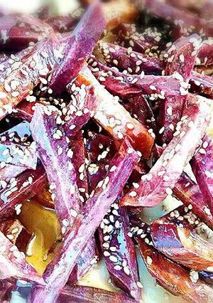 胡麻たっぷり紫芋けんぴ-レシピのメイン写真